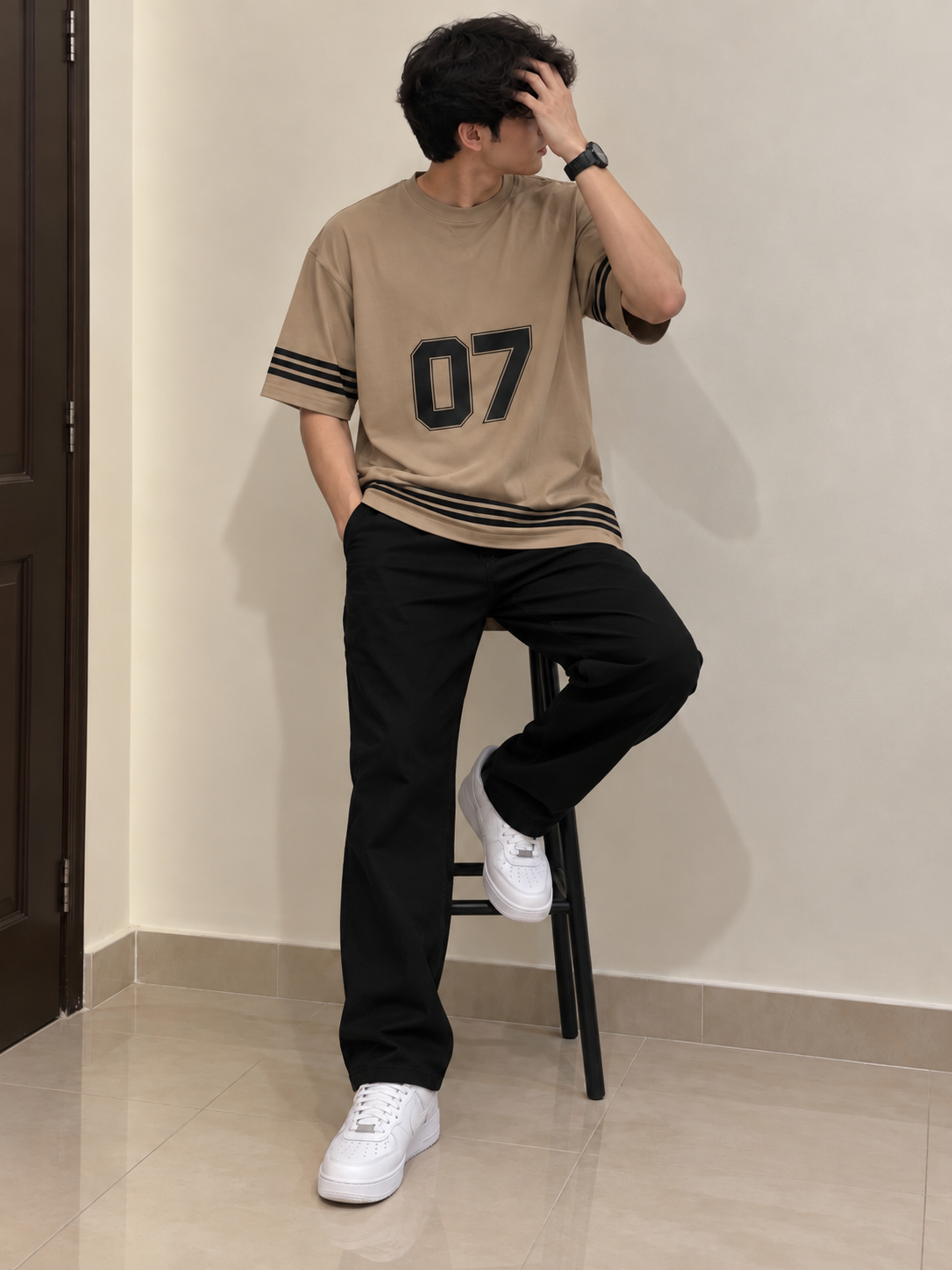 Buy 1 Get 1 Free - Clearence Sale - 2 Drop Sholder Tracksuit Set- 2 Random Colours