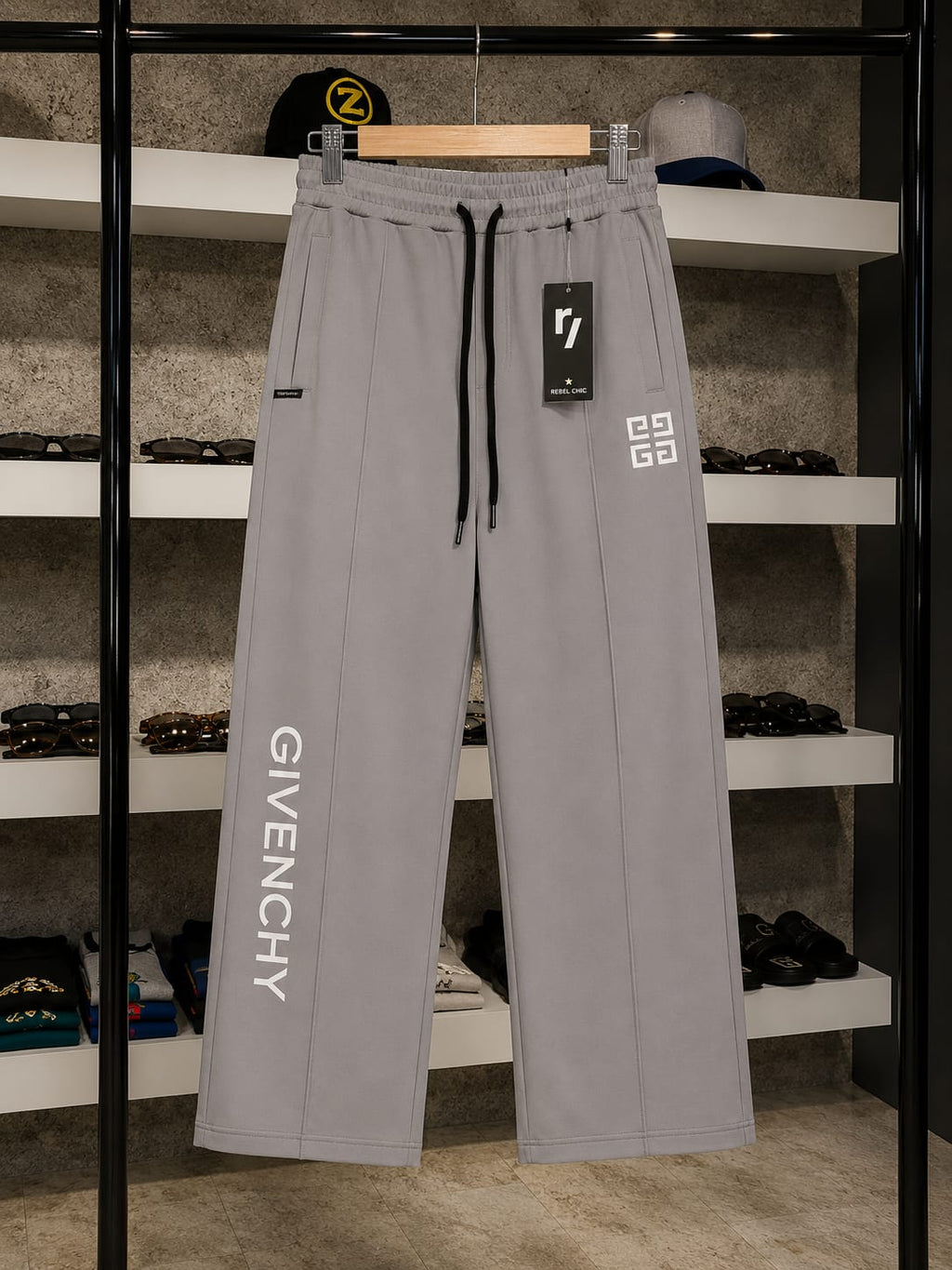 China Stuff Import Quality Premium Mesh Set - Grey button/Grey