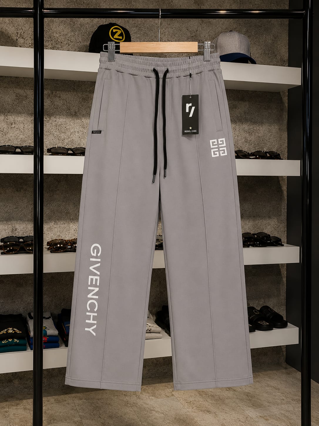 China Stuff Import Quality Premium Mesh Set - Grey button/Grey