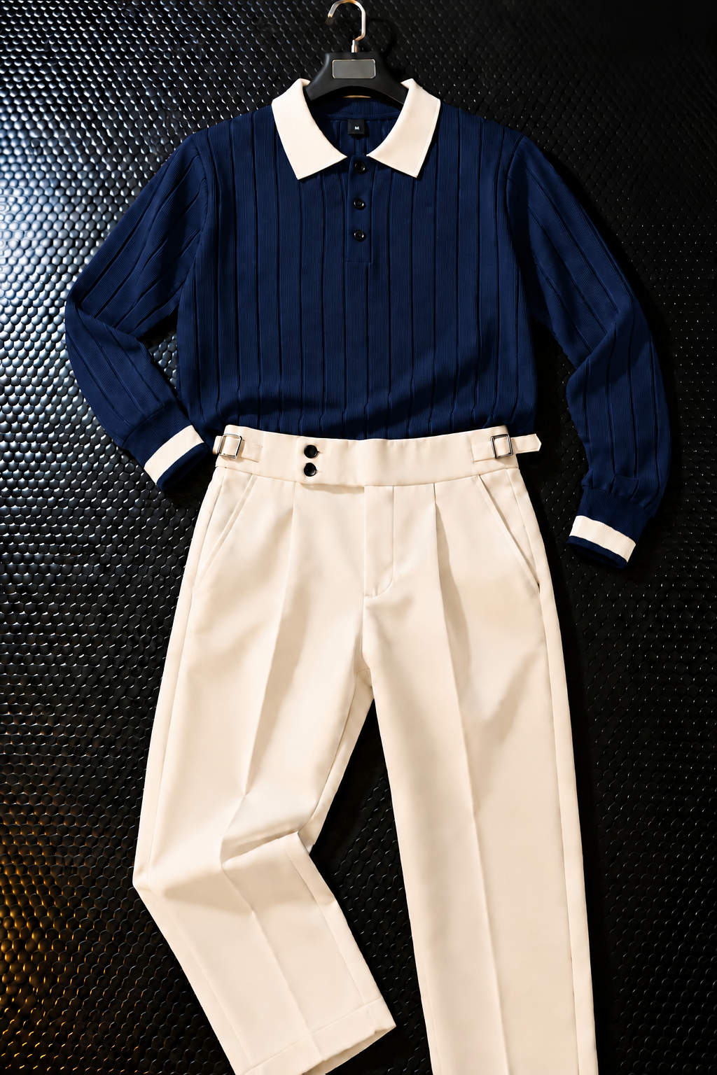Polo Full Sleeve Winter Set- Navy