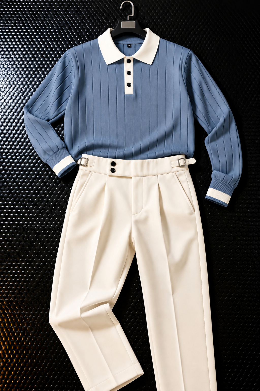 Polo Full Sleeve Winter Set- Dusty