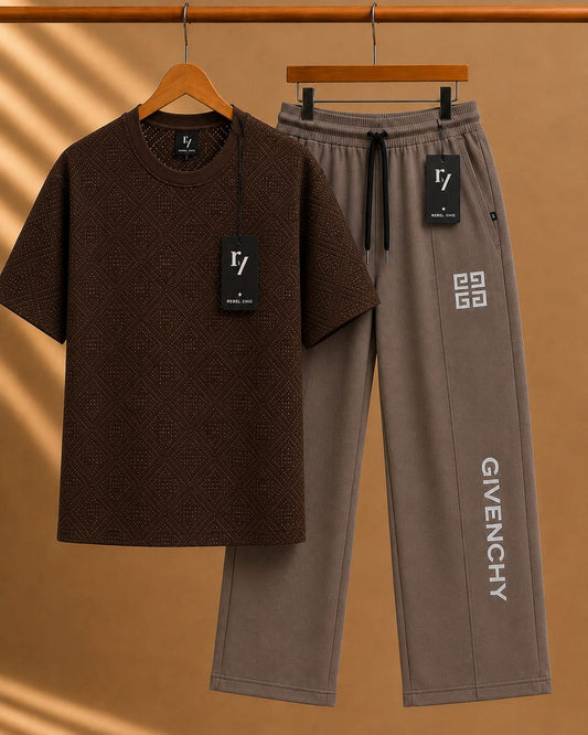 China Stuff Import Quality Premium Mesh Set - Brown simple/Light brown