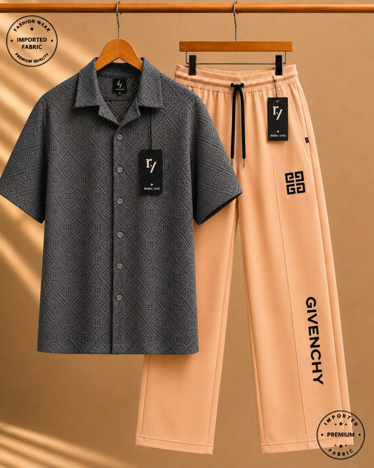 China Stuff Import Quality Premium Mesh Set - grey button/Skin
