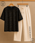 100% Import Quality Premium Mesh Set - Black Cream