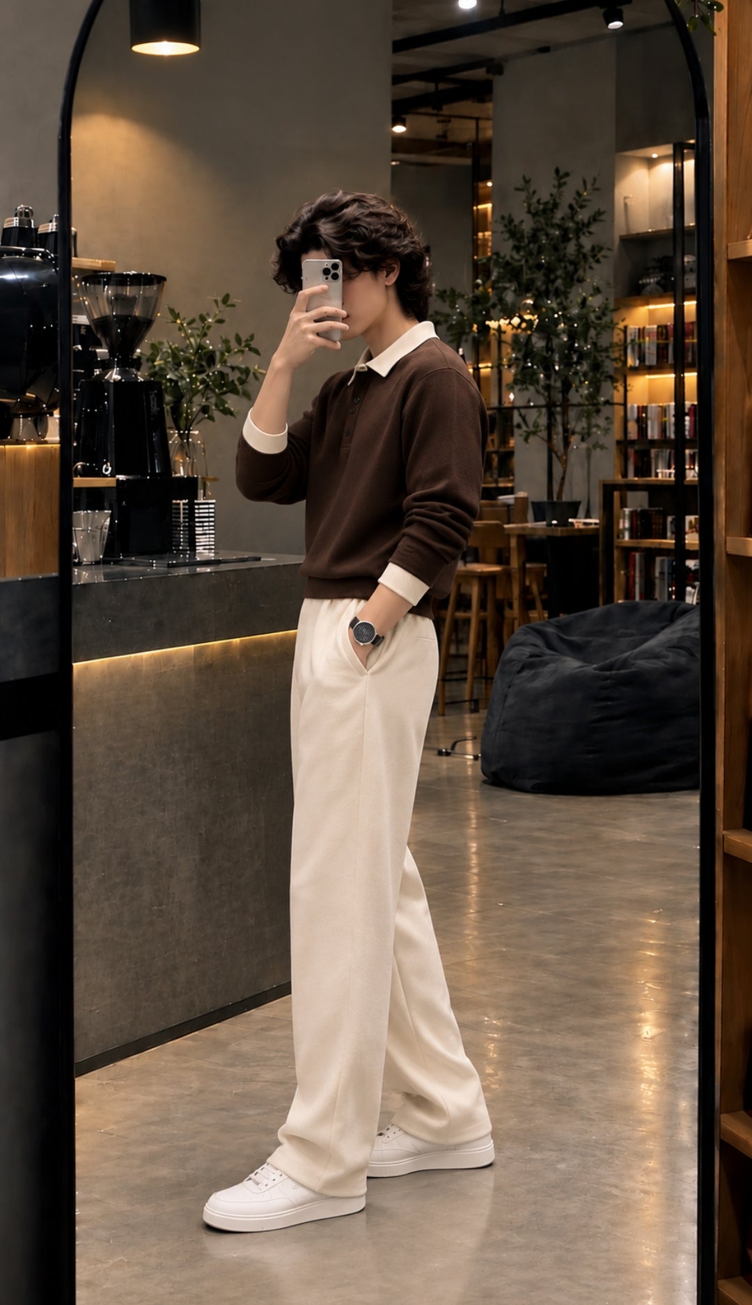 Polo Full Sleeve Fleece Winter Set-Dark