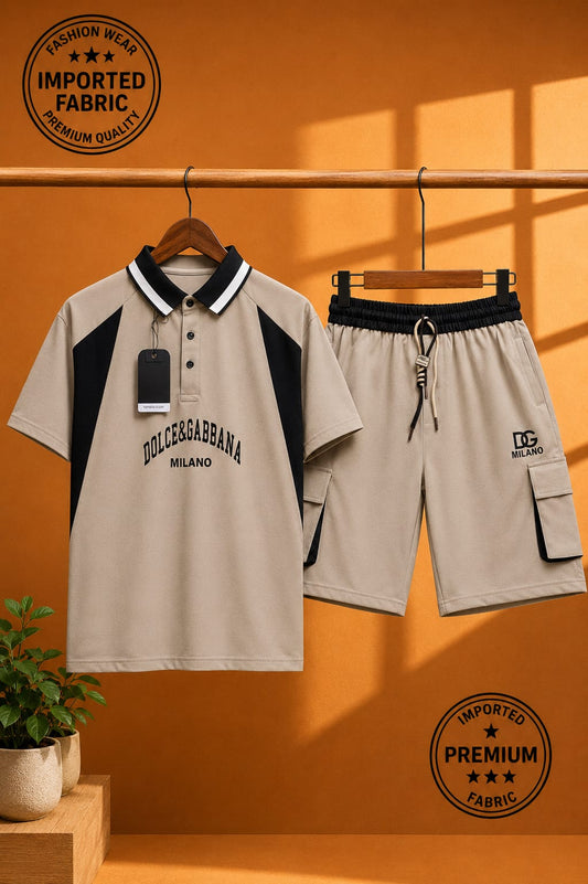 Import Quality DOLCE & GABBANA Shirt And Shorts set-