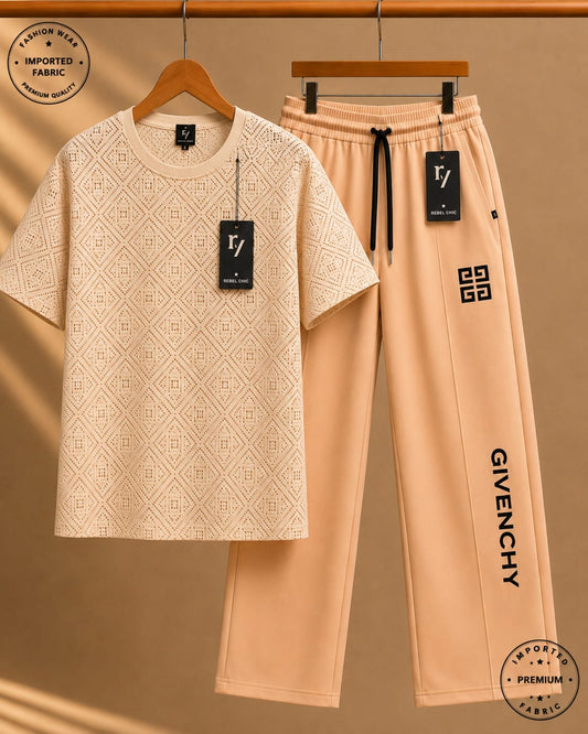 China Stuff Import Quality Premium Mesh Set - Off White simple/ Skin